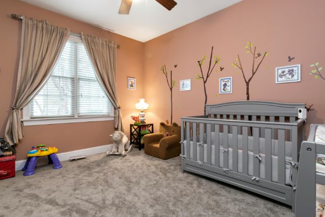 Crib for nursery decor