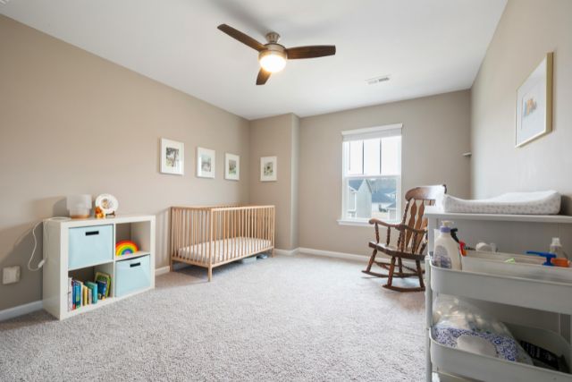 storage space in nursery